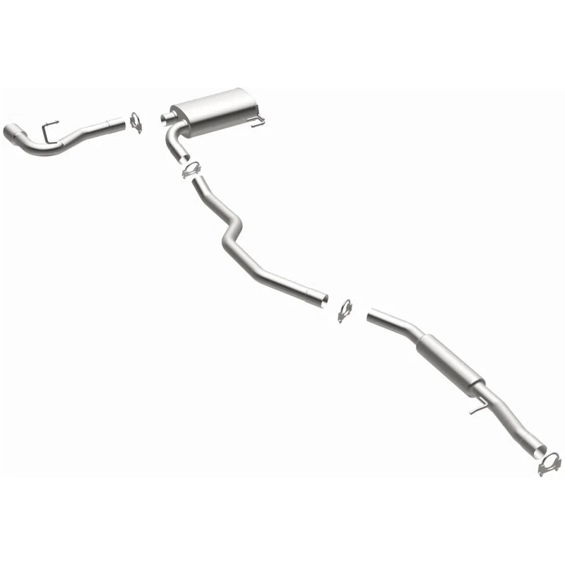 Fits 2011-2017 Jeep Direct-Fit Replacement Exhaust System 106-0776